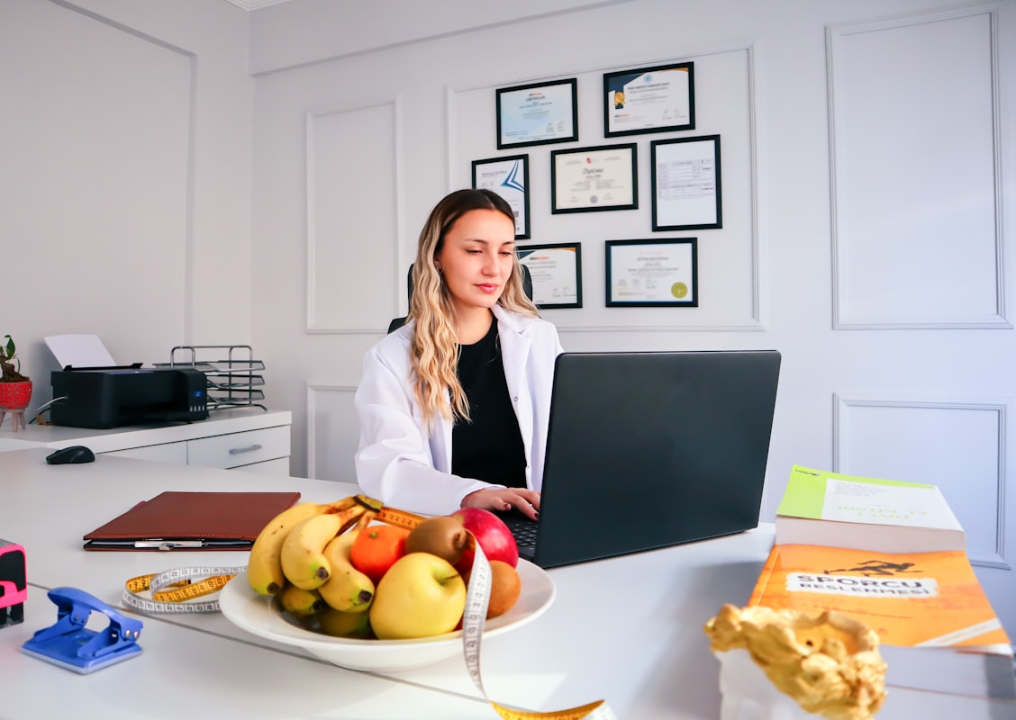 Nutricionista especializado en videoconferencia